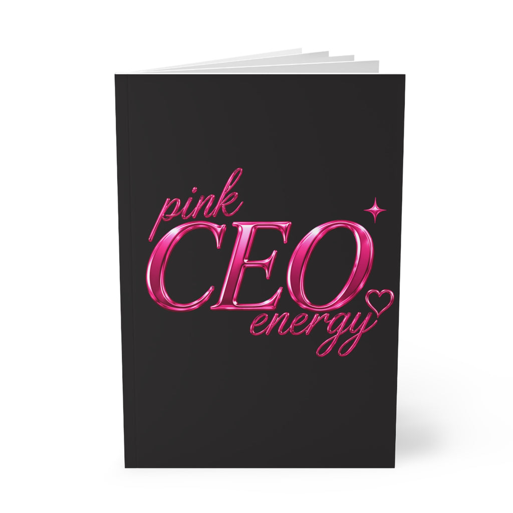 Pink CEO Energy A5 Notebook – Empowerment Journal