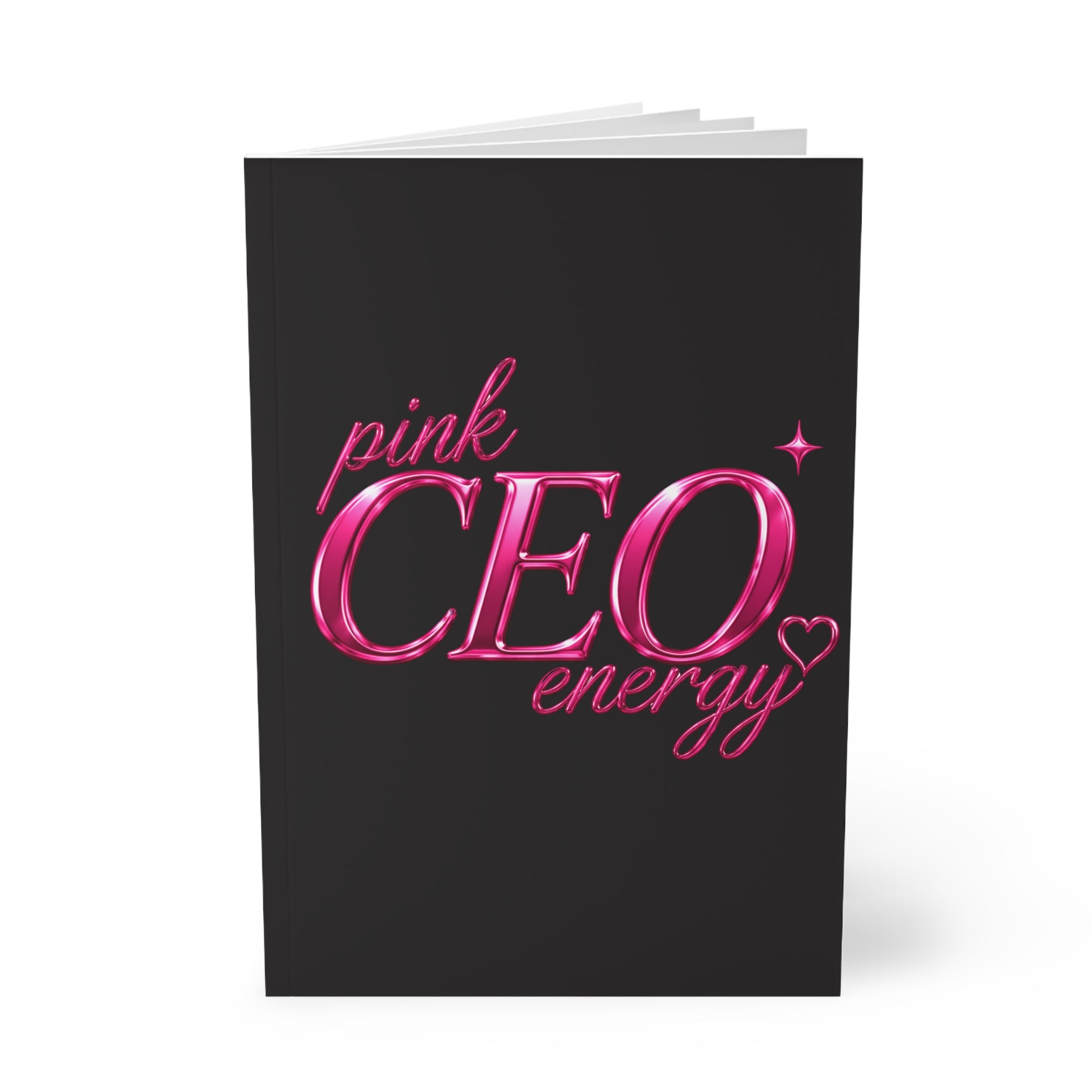 Pink CEO Energy A5 Notebook – Empowerment Journal
