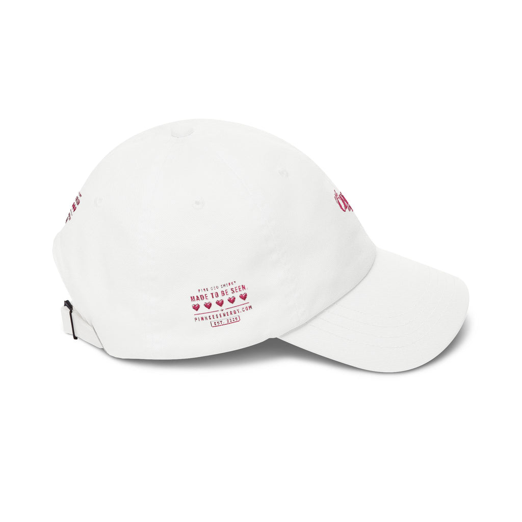 Dad Cap — Pink 'CEO' Embroidered Baseball Hat