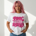 Pink CEO Energy T-Shirt — Cute Pink Retro Graphic Tee for Boss Babes
