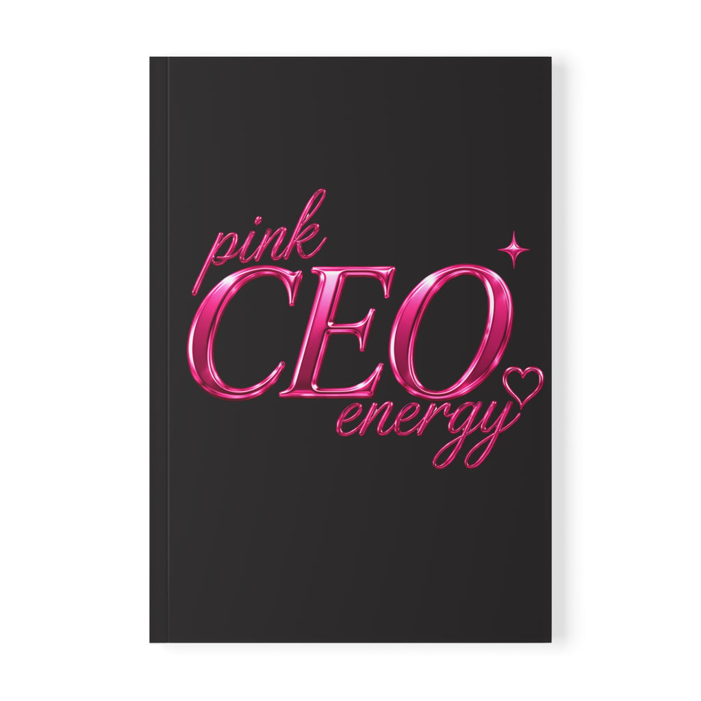 Pink CEO Energy A5 Notebook – Empowerment Journal