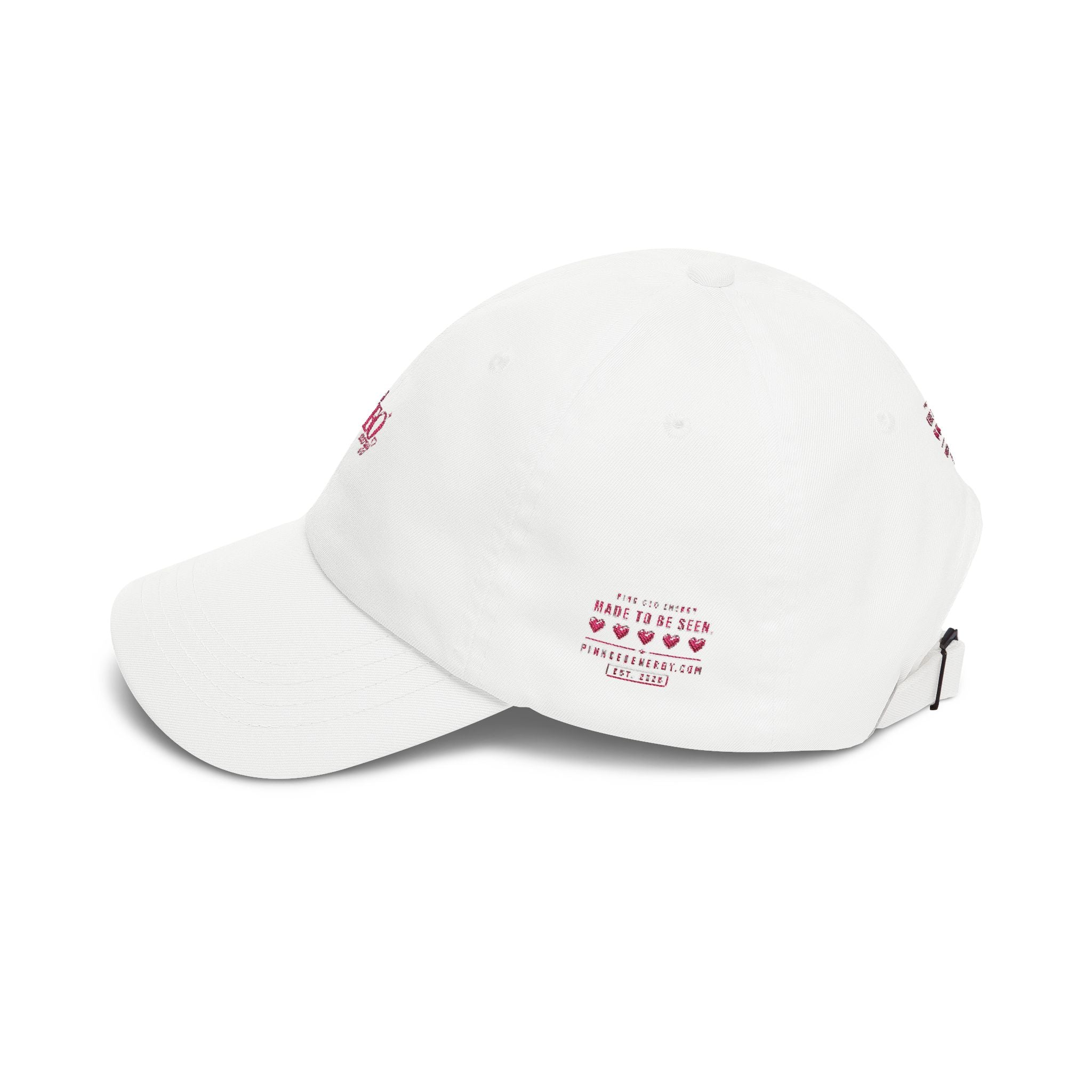 Dad Cap — Pink 'CEO' Embroidered Baseball Hat