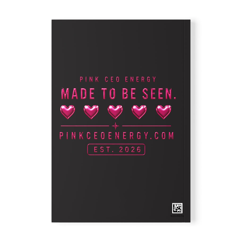 Pink CEO Energy A5 Notebook – Empowerment Journal