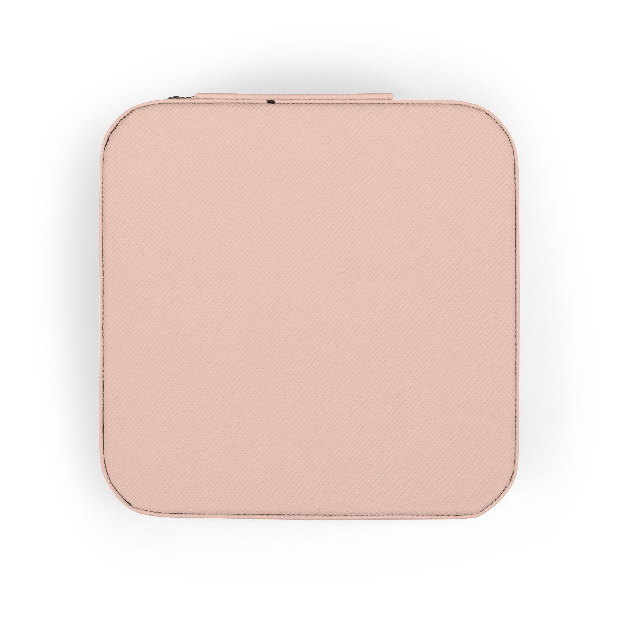 Compact Jewelry Travel Case — Pink 'Girl CEO' Organizer for Rings, Earrings & Necklaces